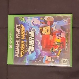 Like new XBOX ONE Minecraft Story Mode The Complete Adventure Video Game